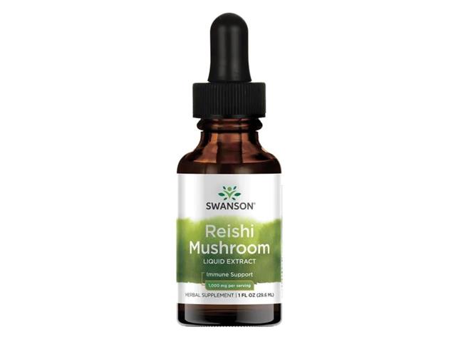 Reishi Mushroom liquid ekstrakt interakcje ulotka płyn  29.6 ml