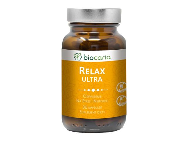 Relax Ultra interakcje ulotka kapsułki - 30 kaps.