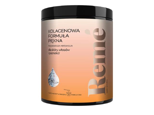 Reme Kolagenowa Formuła Piękna pomarańcza-marakuja interakcje ulotka proszek - 300 g