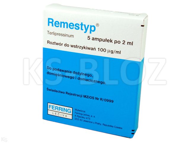 Remestyp interakcje ulotka roztwór do wstrzykiwań 100 mcg/ml 5 amp. po 2 ml