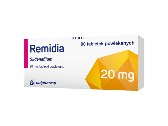 Remidia interakcje ulotka tabletki powlekane 20 mg 90 tabl.