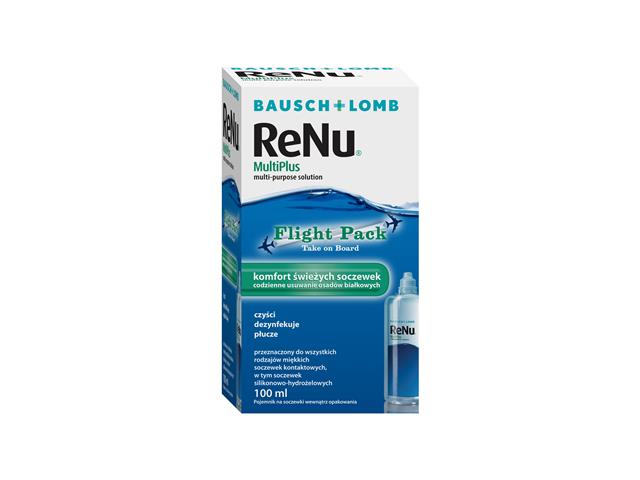 Renu Multiplus Multi Purpose Solution Płyn do soczewek interakcje ulotka   100 ml | butelka