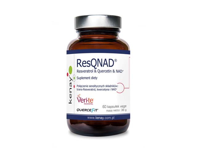 ResQNAD Resveratrol & Quercetin & NAD+ interakcje ulotka kapsułki  60 kaps.