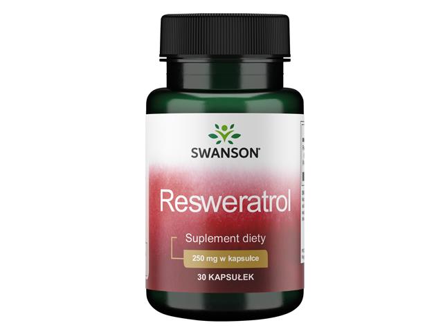 Resveratrol 250 mg interakcje ulotka kapsułki  30 kaps.