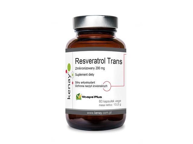 Resveratrol Trans 200 mg interakcje ulotka kapsułki  60 kaps.