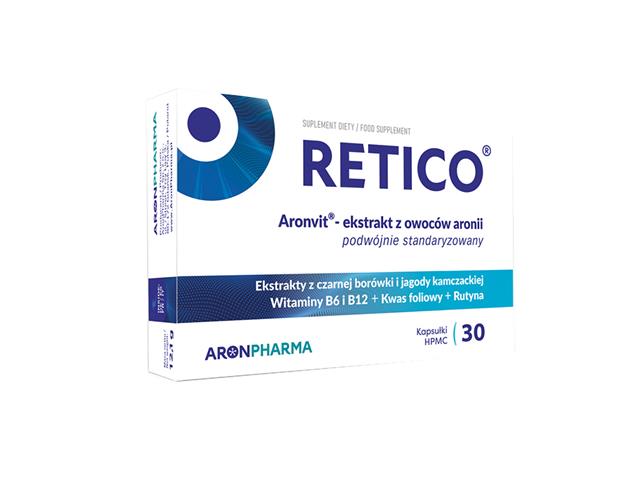 Retico interakcje ulotka kapsułki - 30 kaps.