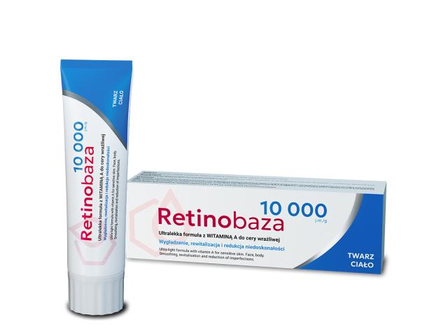 Retinobaza 10 000 interakcje ulotka krem  30 g