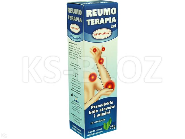 Reumo Terapia Nes Pharma Żel bóle mięśni i stawów interakcje ulotka żel  75 g