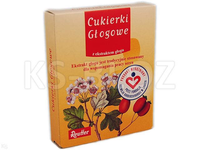 Reutter Cukierki głogowe interakcje ulotka cukierki  50 g