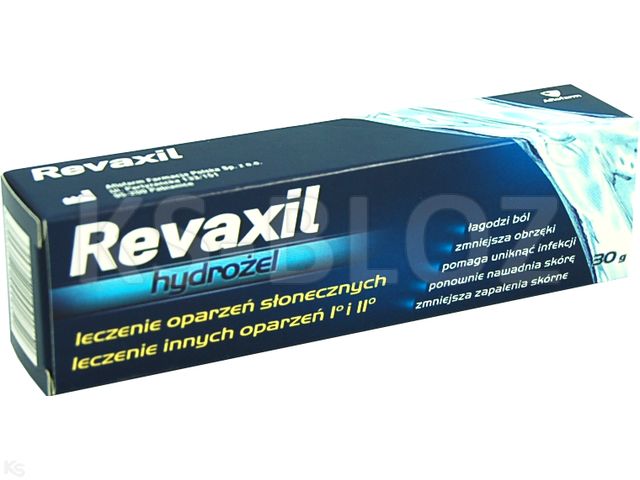 Revaxil Hydrożel interakcje ulotka żel - 30 g