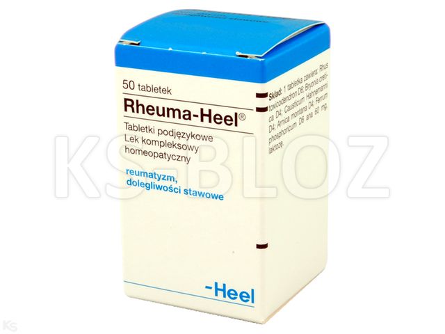 Rheuma-Heel interakcje ulotka tabletki - 50 tabl. (poj.)