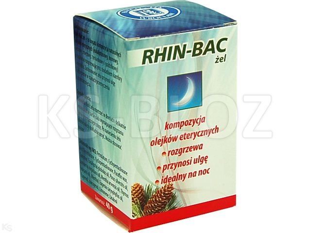 RHIN-Bac GEL Żel rozgrzewający interakcje ulotka żel  40 g