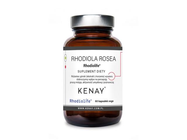 Rhodiola Rosea Rhodiolife interakcje ulotka kapsułki  60 kaps.