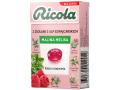 Ricola Malina Melisa Cukierki ziołowe bez cukru interakcje ulotka cukierki  27.5 g