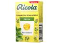 Ricola Melisa Cukierki ziołowe bez cukru interakcje ulotka cukierki  27.5 g