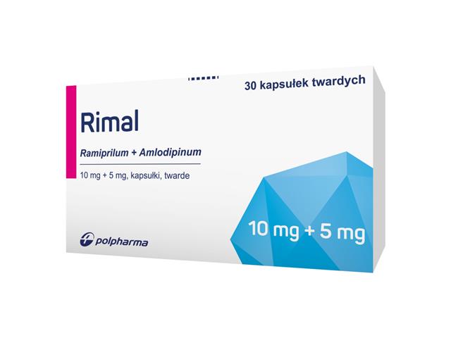 Rimal interakcje ulotka kapsułki twarde 10mg+5mg 