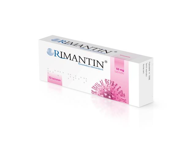 Rimantin interakcje ulotka tabletki 50 mg 10 tabl.