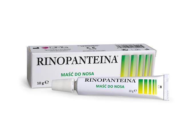 Rinopanteina interakcje ulotka maść do nosa - 10 g