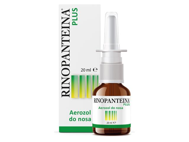 Rinopanteina Plus Aerozol do nosa interakcje ulotka aerozol do nosa  20 ml