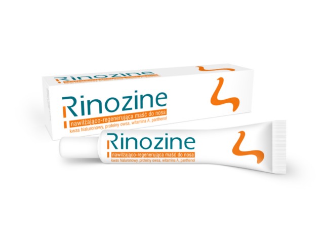 Rinozine Maść do nosa nawilżająco-regenerująca interakcje ulotka maść  15 g