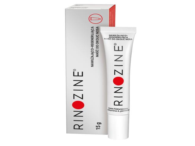 Rinozine Maść do nosa nawilżająco-regenerująca interakcje ulotka maść - 15 g