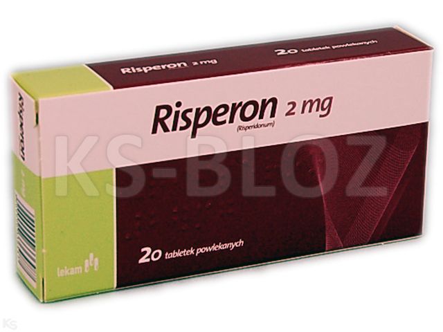 Risperon interakcje ulotka tabletki powlekane 2 mg 20 tabl. | (2 blist. po 10 tabl.)