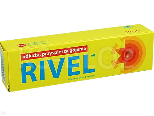 Rivel interakcje ulotka żel 5 mg/g 30 g | tuba