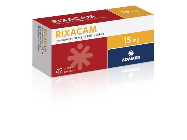 Rixacam interakcje ulotka tabletki powlekane 15 mg 42 tabl.