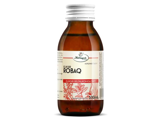 Robaq Eliksir interakcje ulotka płyn 100 ml