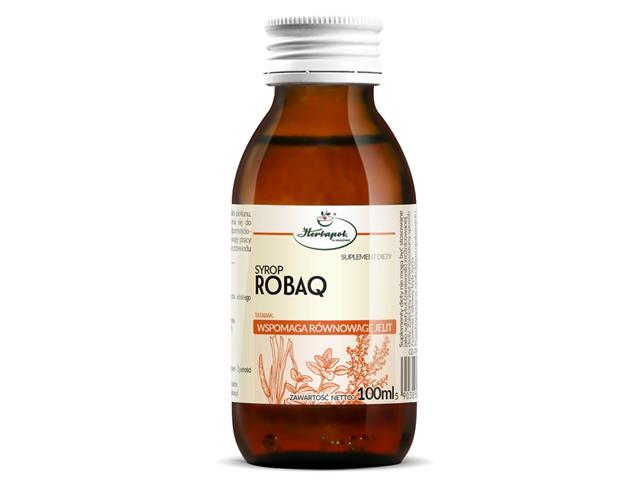 Robaq Syrop interakcje ulotka syrop  100 ml