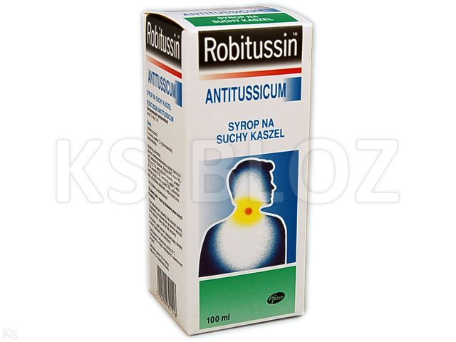 Robitussin Antitussicum interakcje ulotka syrop 7,5 mg/5ml 100 ml