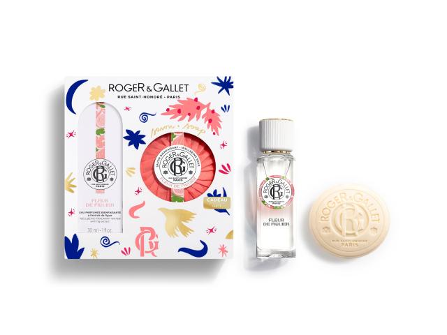 Roger & Gallet Zestaw Xmass Fleur De Figuier Well-Being Woda zapachowa + Well-Being Mydło interakcje ulotka zestaw  30 ml + 100 g