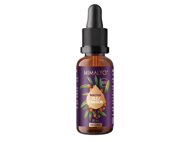 Rokitnik olej z nasion BIO interakcje ulotka olej - 30 ml