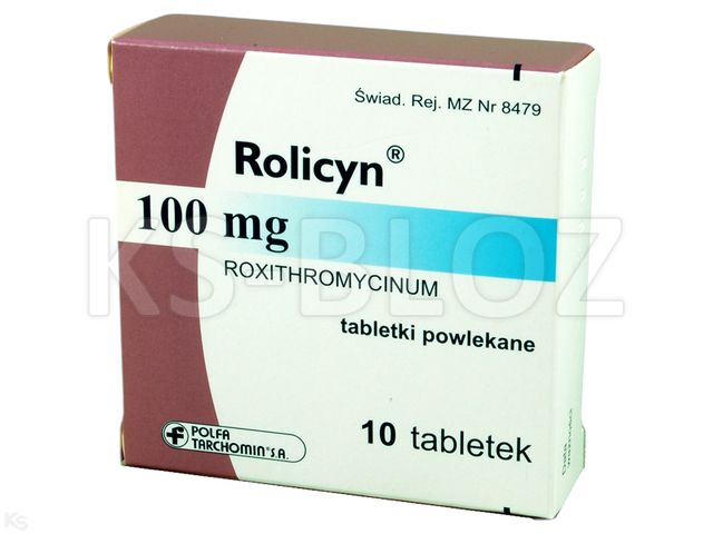 Rolicyn interakcje ulotka tabletki powlekane 100 mg 