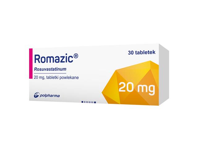 Romazic interakcje ulotka tabletki powlekane 20 mg 30 tabl.