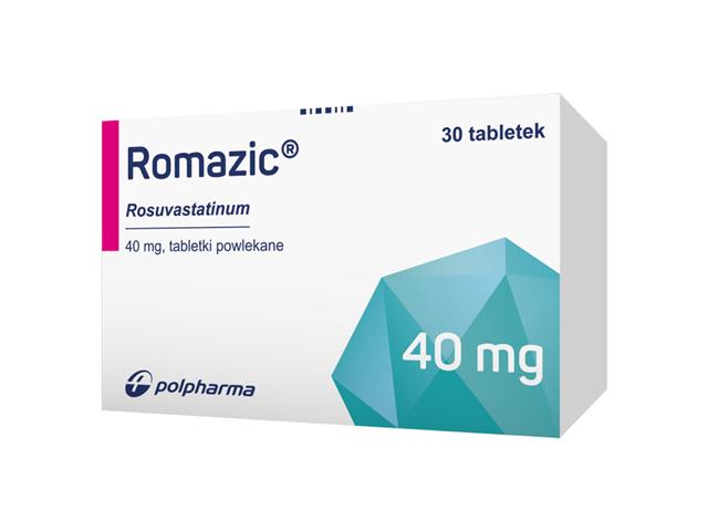 Romazic interakcje ulotka tabletki powlekane 40 mg 30 tabl.