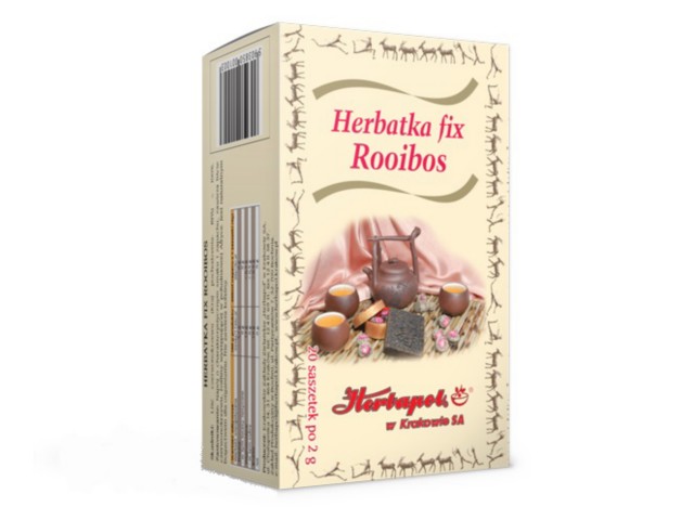 Rooibos Fix Herbatka interakcje ulotka herbata 2 g 20 toreb.