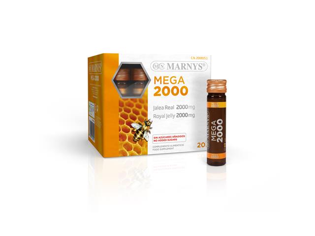 Royal Jelly Mega 2000 interakcje ulotka płyn  20 fiol.