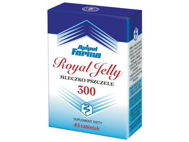 Royal Jelly Mleczko Pszczele 300 mg interakcje ulotka tabletki do ssania - 45 tabl.