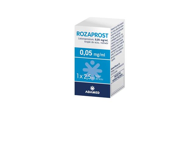 Rozaprost interakcje ulotka krople do oczu, roztwór 50 mcg/ml 1 but. po 2.5 ml