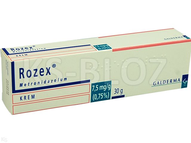 Rozex interakcje ulotka krem 7,5 mg/g 30 g | tuba