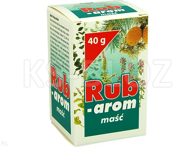 Rub-Arom interakcje ulotka maść  40 g