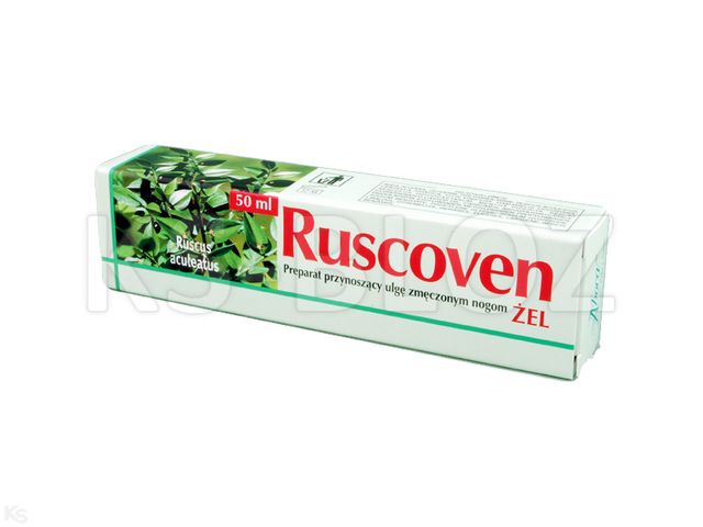 Ruscoven Żel interakcje ulotka   50 ml | tuba