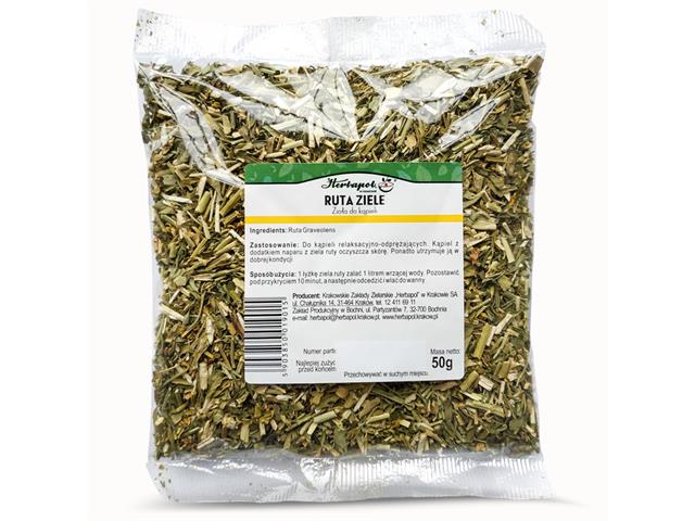RUTA ZIELE interakcje ulotka zioła do zaparzania - 50 g