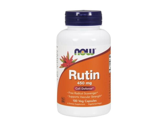Rutin 450 mg interakcje ulotka kapsułki wegetariańskie - 100 kaps.