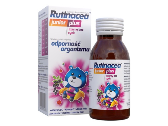 Rutinacea Junior Plus interakcje ulotka płyn  100 ml