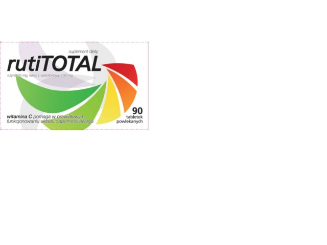 Rutitotal interakcje ulotka tabletki powlekane - 90 tabl.