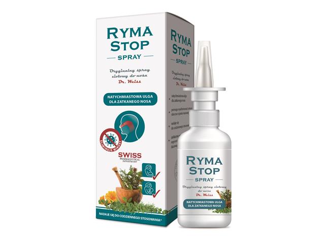 Rymastop interakcje ulotka spray do nosa  30 ml