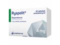 Ryspolit interakcje ulotka tabletki powlekane 4 mg 20 tabl. | (2 blist. po 10 tabl.)