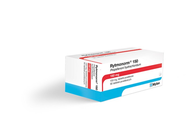 Rytmonorm 150 interakcje ulotka tabletki powlekane 150 mg 20 tabl. | (2 blist. po 10 tabl.)